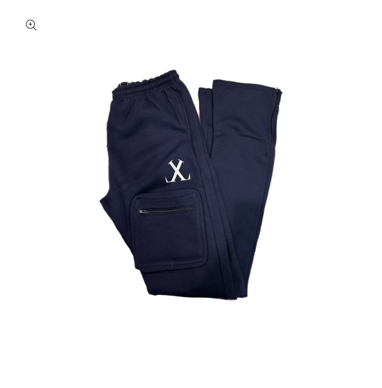 Loyalty Love - “Navy Blue Stacked Pants”